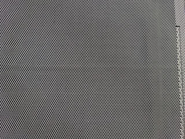  幾何学模様織出し名古屋帯